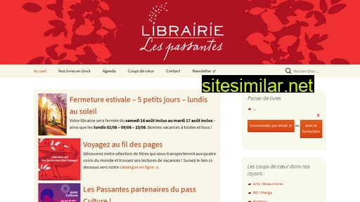 librairie-lespassantes.fr alternative sites