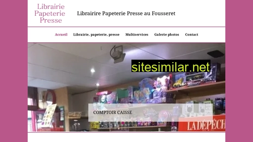 librairie-papeterie-le-fousseret.fr alternative sites