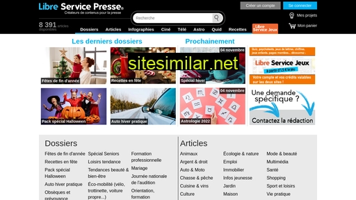 libreservicepresse.fr alternative sites