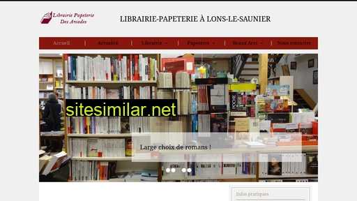 librairie-arcades-lonslesaunier.fr alternative sites