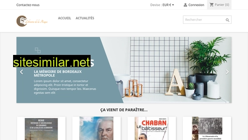 librairiedelaroque.fr alternative sites