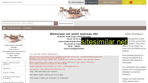 librairiedeslivresetvous.fr alternative sites