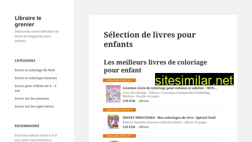 librairielegrenier.fr alternative sites