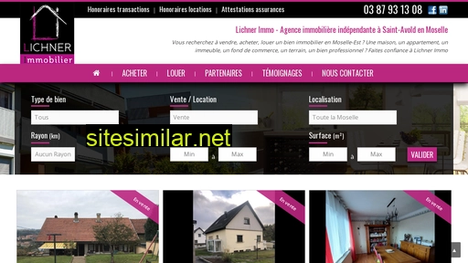 lichner-immo.fr alternative sites