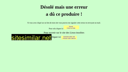 lieux-insolites.fr alternative sites