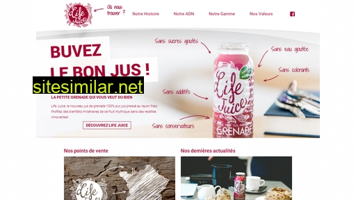 lifejuice.fr alternative sites