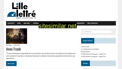 lillelettre.fr alternative sites