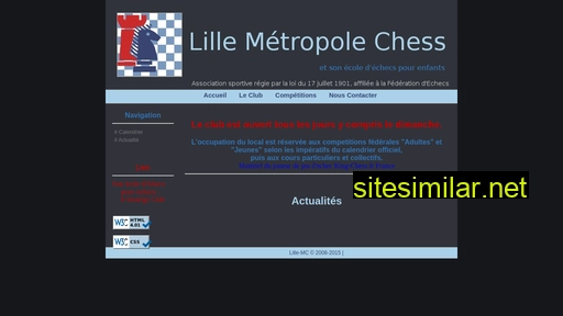 lille-metropole-chess.fr alternative sites