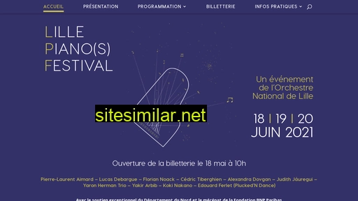 lillepianosfestival.fr alternative sites