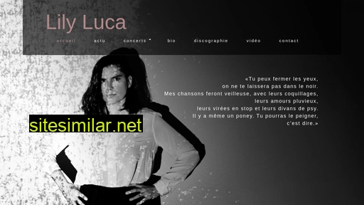 lilyluca.fr alternative sites