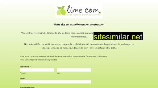 limecommunication.fr alternative sites