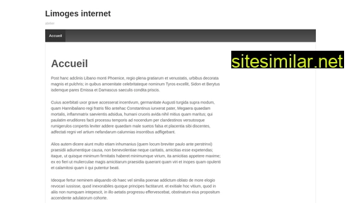 Limoges-internet similar sites