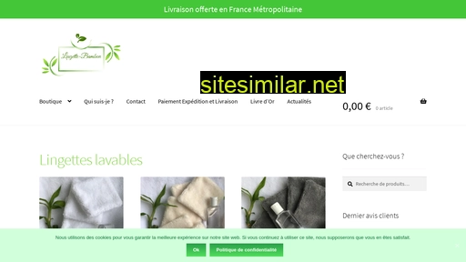 lingette-bambou.fr alternative sites