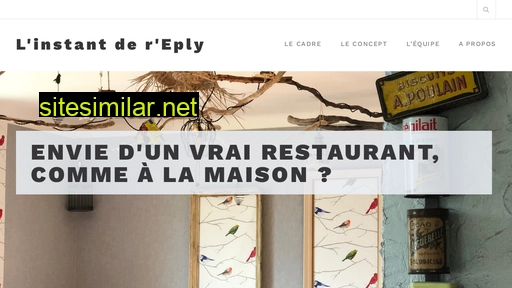 linstantdereply.fr alternative sites
