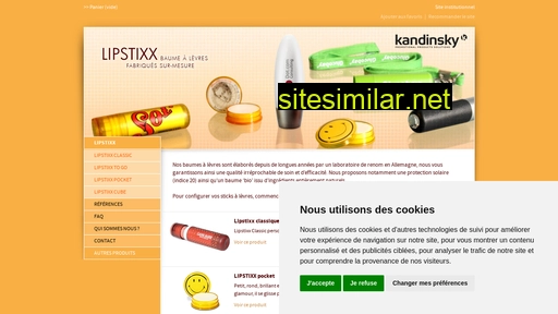 lipstixx.fr alternative sites