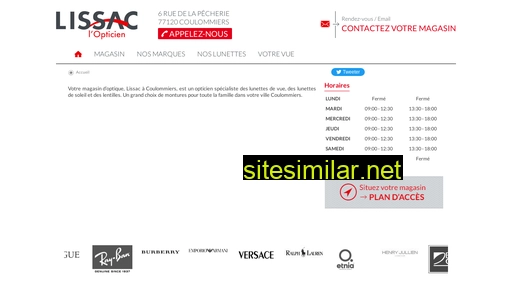 lissac-coulommiers-opticien.fr alternative sites