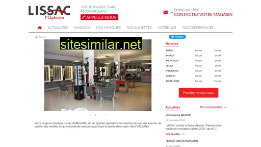 lissac-orleans-centre.fr alternative sites