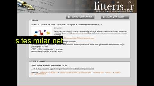 litteris.fr alternative sites