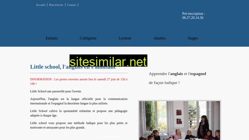 littleschool.fr alternative sites