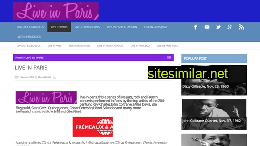 live-in-paris.fr alternative sites