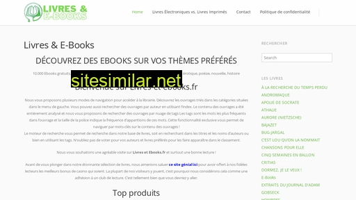livres-et-ebooks.fr alternative sites