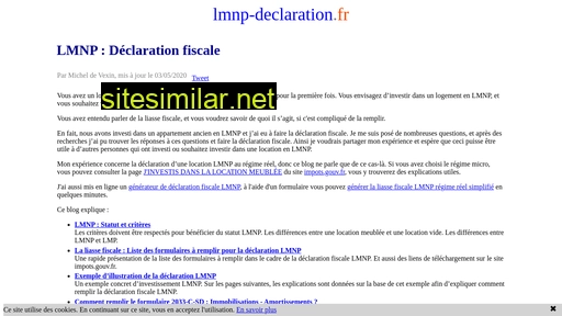 lmnp-declaration.fr alternative sites