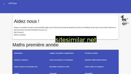 lmprepa.fr alternative sites