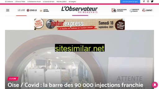 lobservateurdebeauvais.fr alternative sites