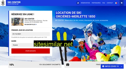 location-ski-orcieres.fr alternative sites