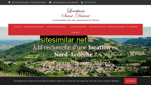 locations-saint-desirat.fr alternative sites
