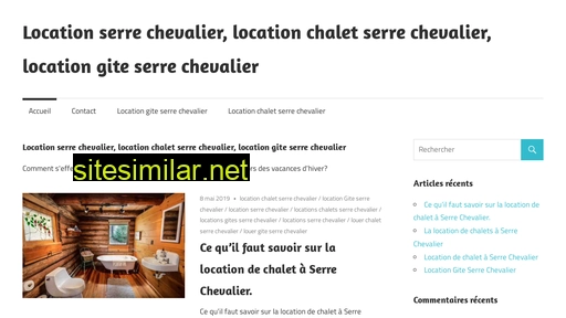 location-chalet-gite-serre-chevalier.fr alternative sites