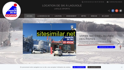 location-de-ski-laguiole.fr alternative sites