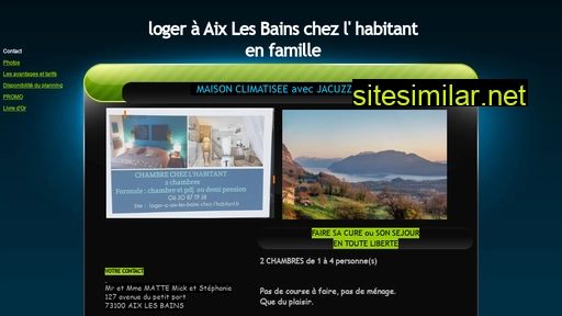 loger-a-aix-les-bains-chez-l-habitant-en-famille.fr alternative sites