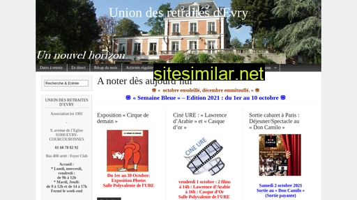 loisirs-seniors-evry.fr alternative sites
