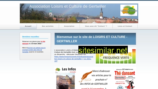 loisirs-culture-gertwiller.fr alternative sites