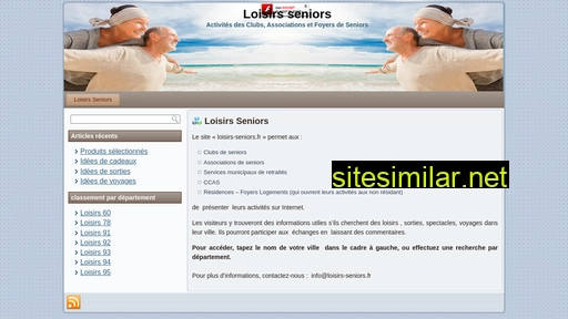 loisirs-seniors.fr alternative sites