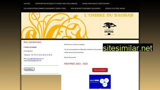 lombredubaobab.fr alternative sites