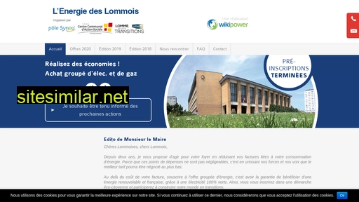 lomme-energie.fr alternative sites