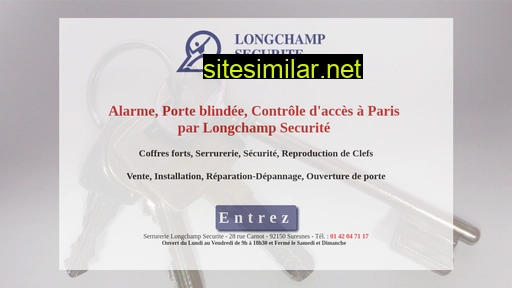 longchamp-securite.fr alternative sites