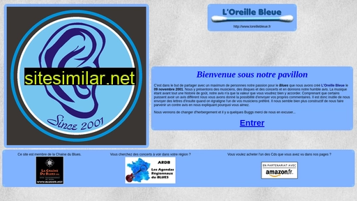 loreillebleue.fr alternative sites