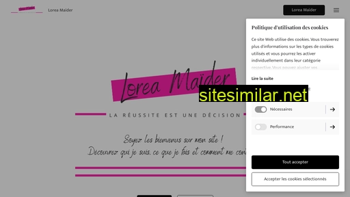loreamaider.fr alternative sites