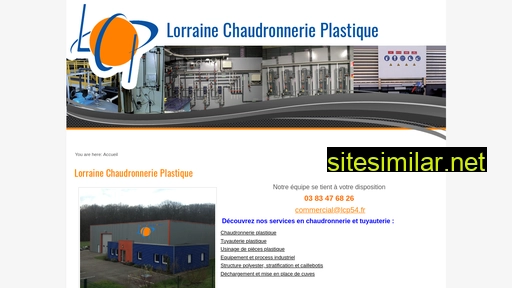 lorraine-chaudronnerie-plastique.fr alternative sites