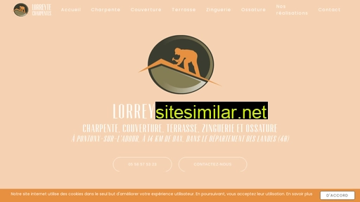 lorreyte-charpentes-dax.fr alternative sites