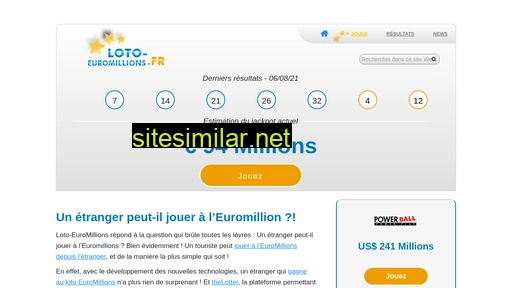 loto-euromillions.fr alternative sites