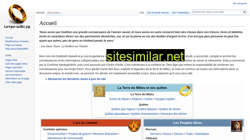 lotro-wiki.fr alternative sites