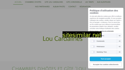 loucardalines.fr alternative sites