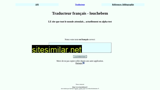 louchebem.fr alternative sites