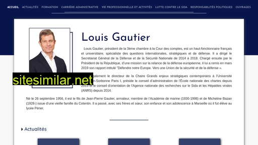 Louisgautier similar sites