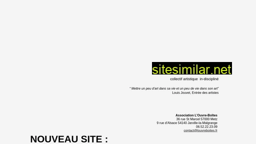 louvreboites.fr alternative sites