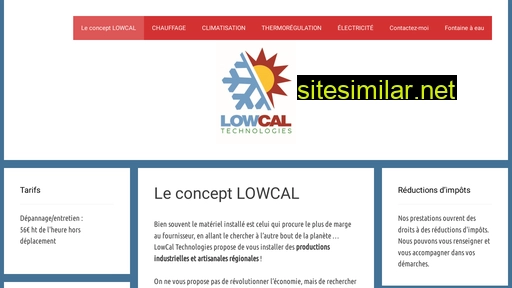 lowcal.fr alternative sites